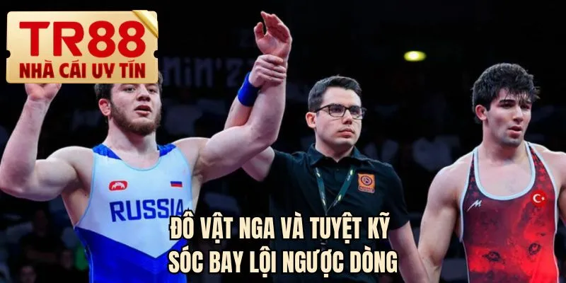 Đô vật Nga và tuyệt kỹ Sóc bay lội ngược dòng