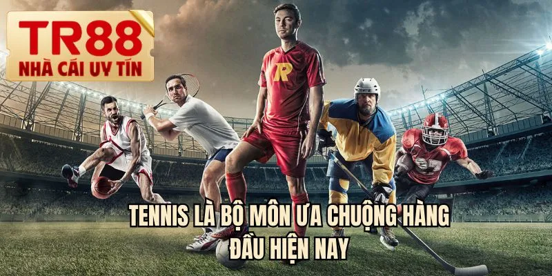Tennis là bộ môn ưa chuộng hàng đầu hiện nay